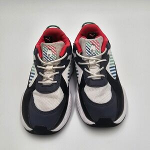 Puma RS-X Kids Shoes Multicolored‎ Cloud Graphic Lace Up Sneakers Size 10C
